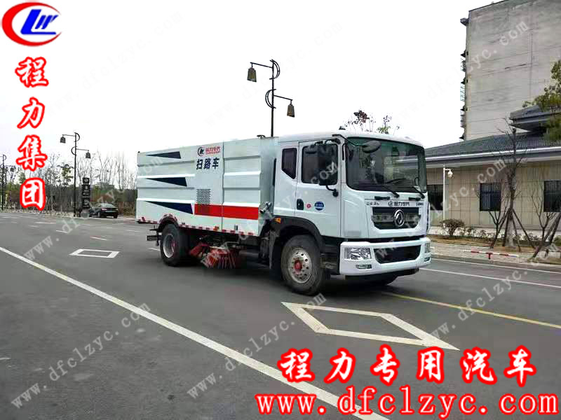 湖北程力東風多利卡D9掃路車