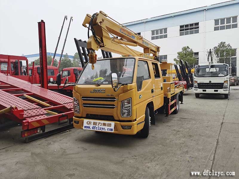 程力國(guó)六江鈴順達(dá)雙排高空作業(yè)車